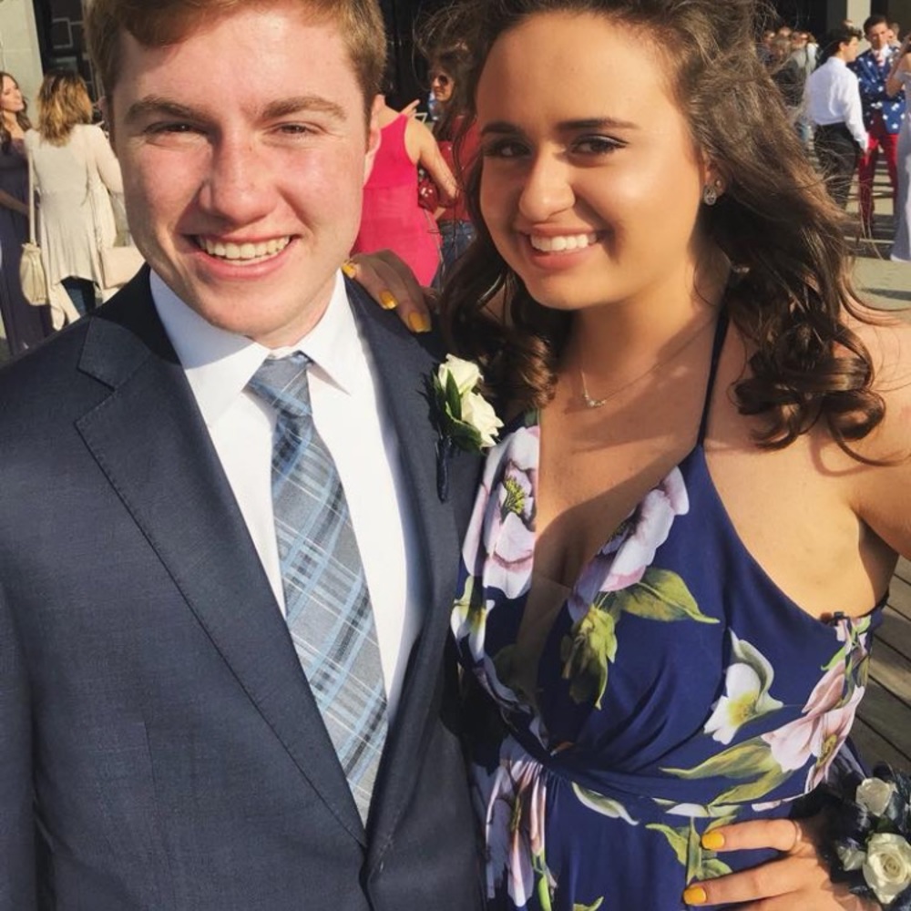 floral prom dress